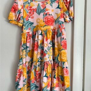 DOTDOT Smile  Floral Kids Dress